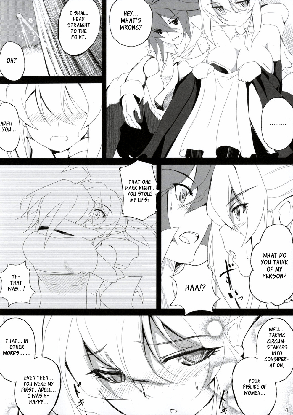 Hentai Manga Comic-Tsun Ero Rosalie ga Sekimen suru hodo Amaama ni Kenagena Gohoushi de Hatsu Ecchi shichau Hon-Read-3